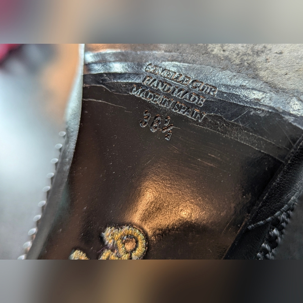 Maloles black stud heels - Picture 15 of 16
